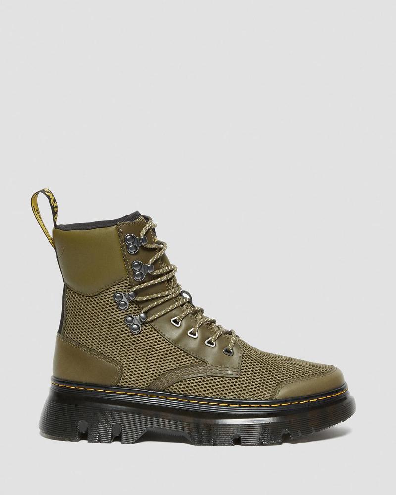 Dr Martens Tarik Neus Guard Utility Enkellaars Heren Olijfgroen | NL 353BEX